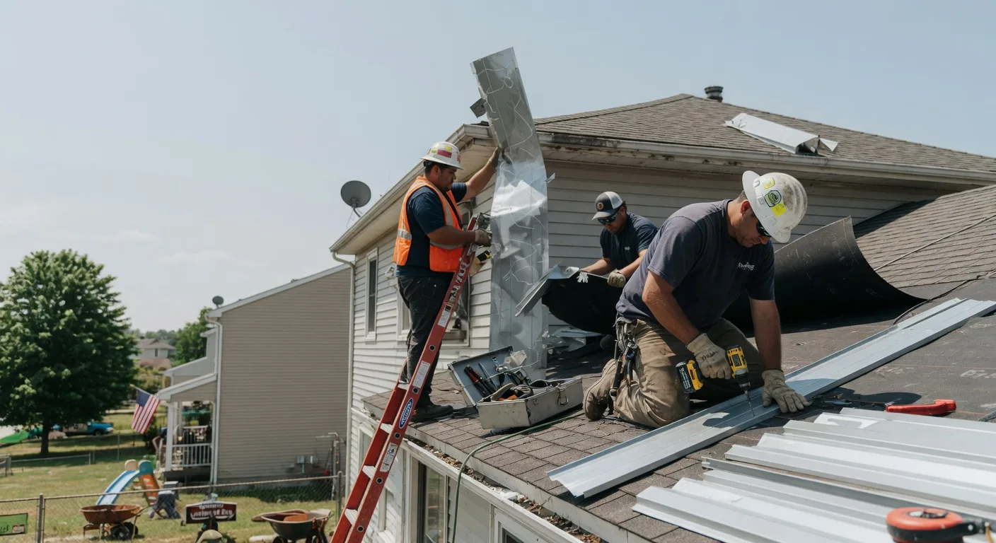 Metal Roofing Installation in Saint Johns, OH near me